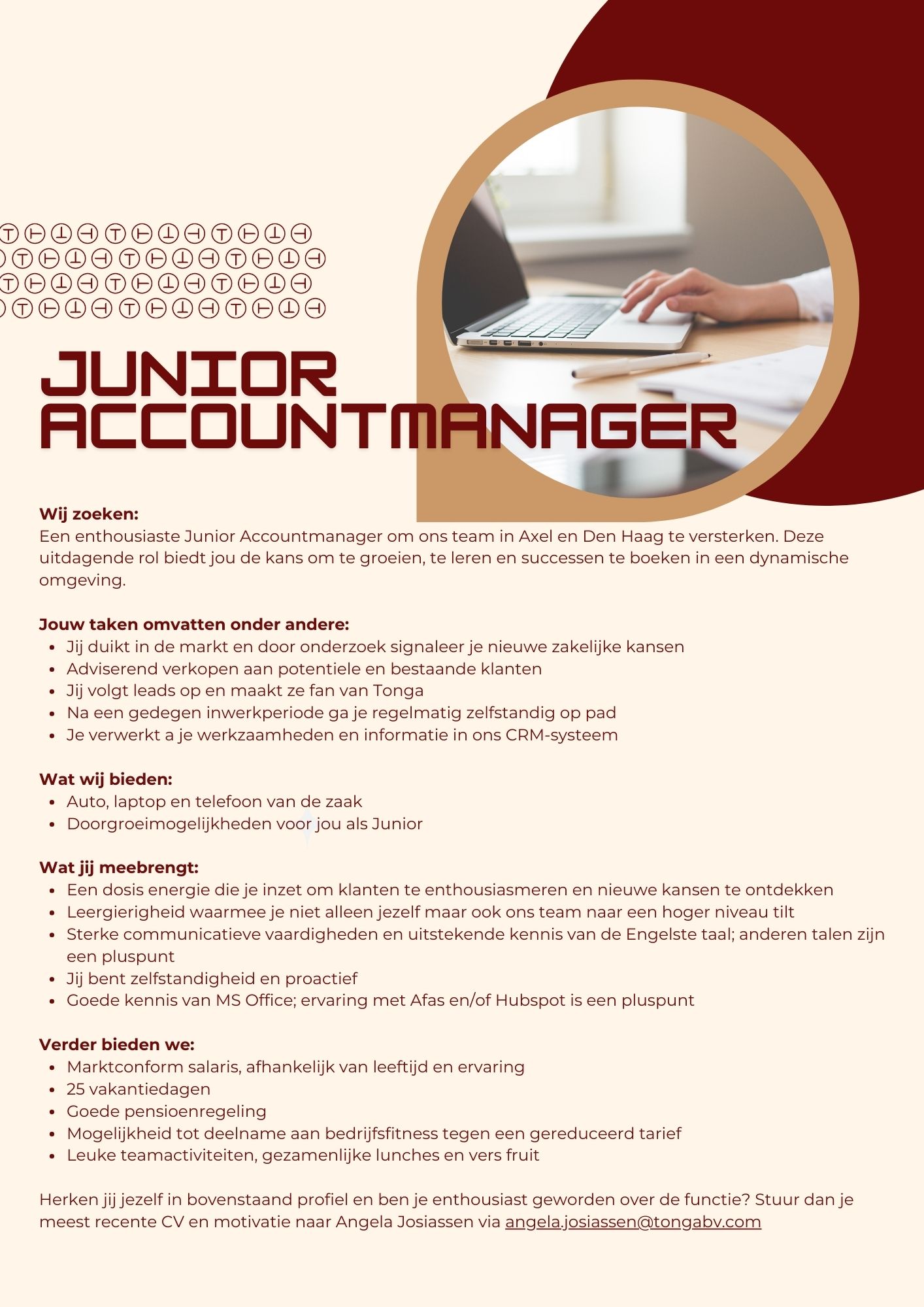 vacature junior accountmanager