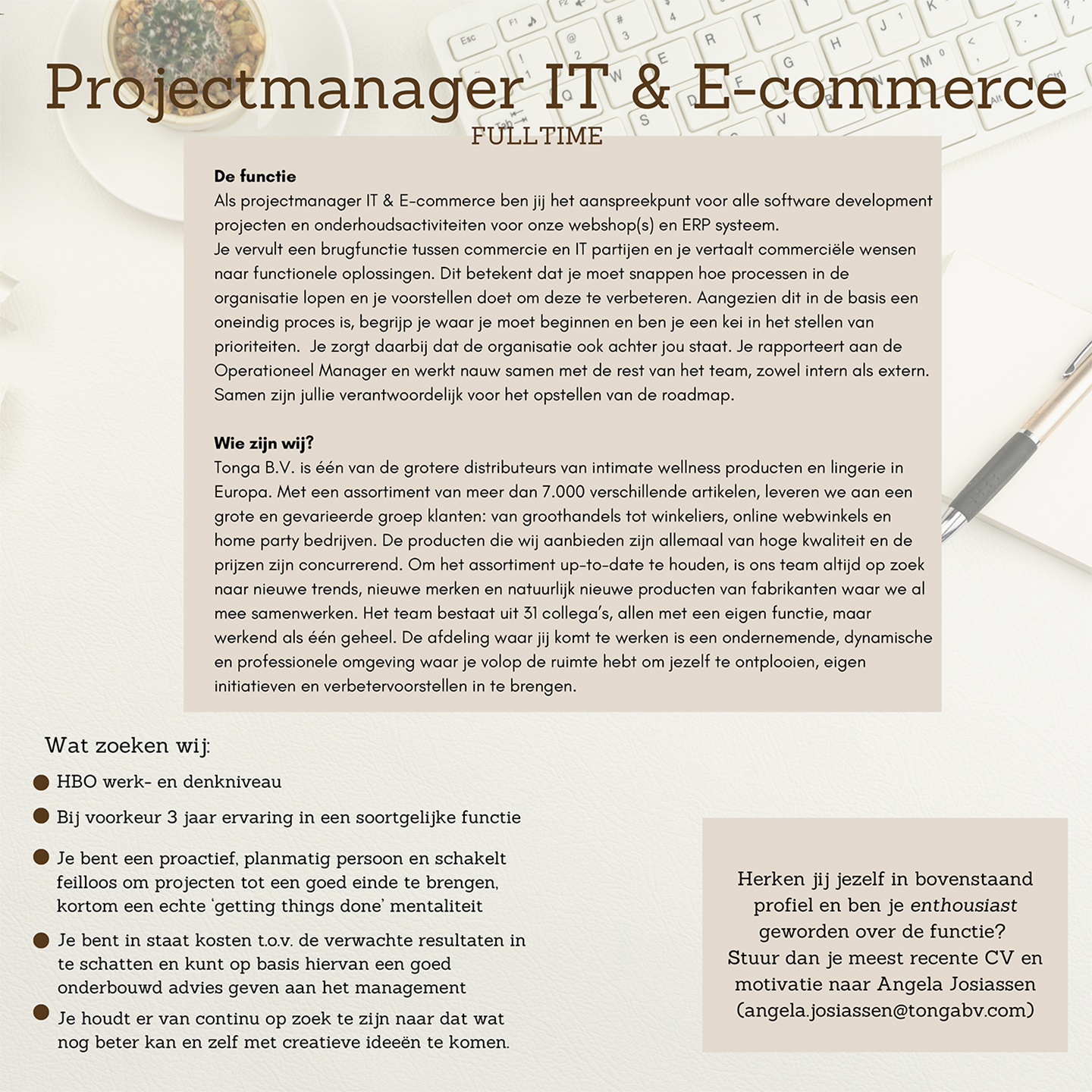 projectmanager IT