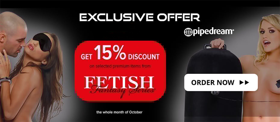 15% discount on selected Fetish Fantasy Series items